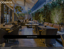 Tablet Screenshot of hotelescosmos.com